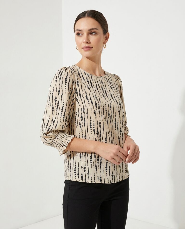 Bluzë elegante e lirshme
