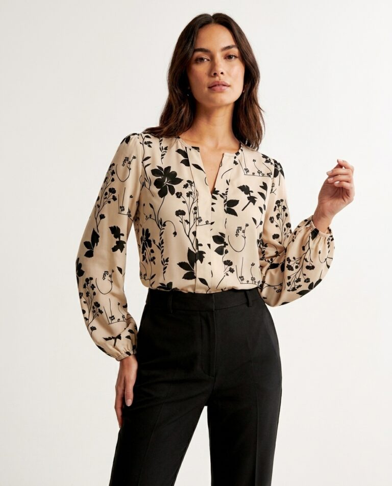 Bluzë me print floral